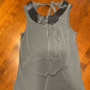 Banana Republic Gray Blouse